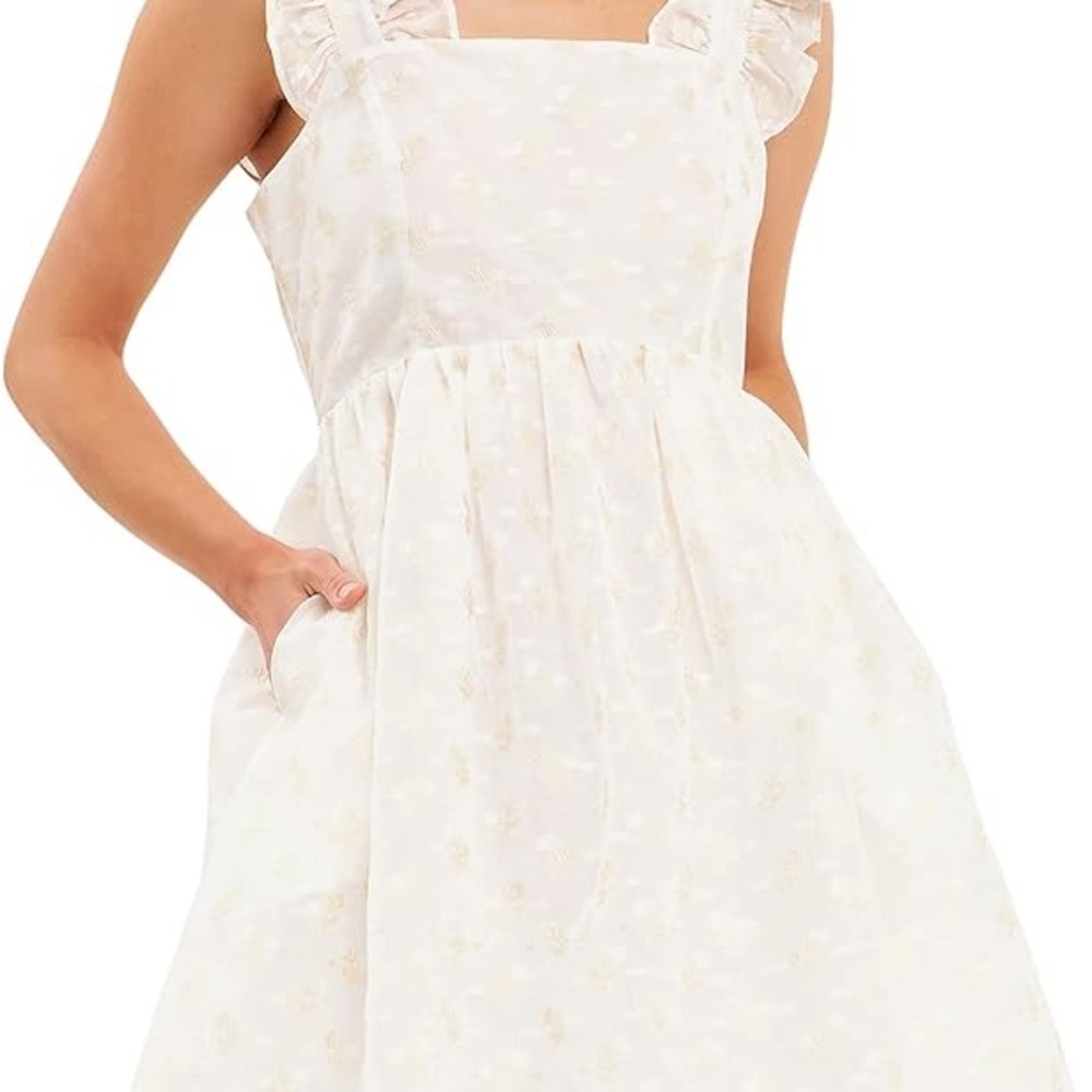 English Factory White Dress (NWT)